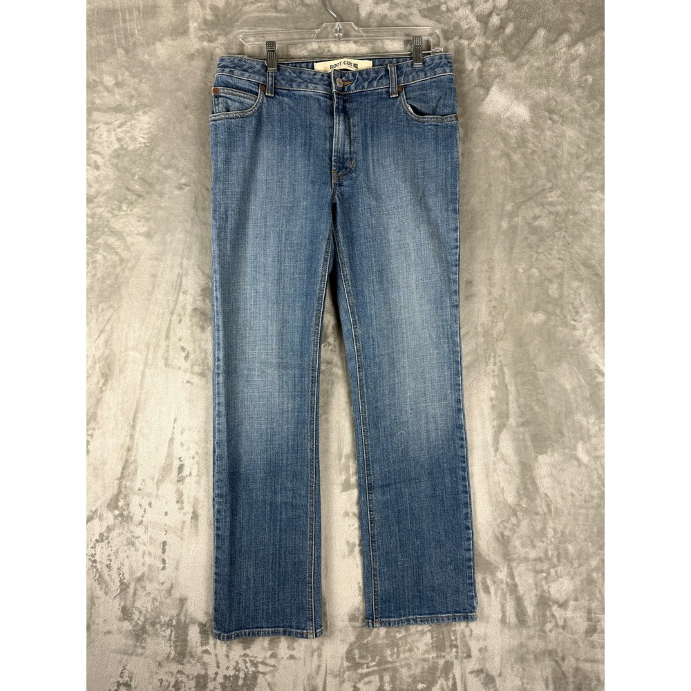 GAP Womens Boot Cut Stretch Jeans Blue‎ Medium Wash Size 8R